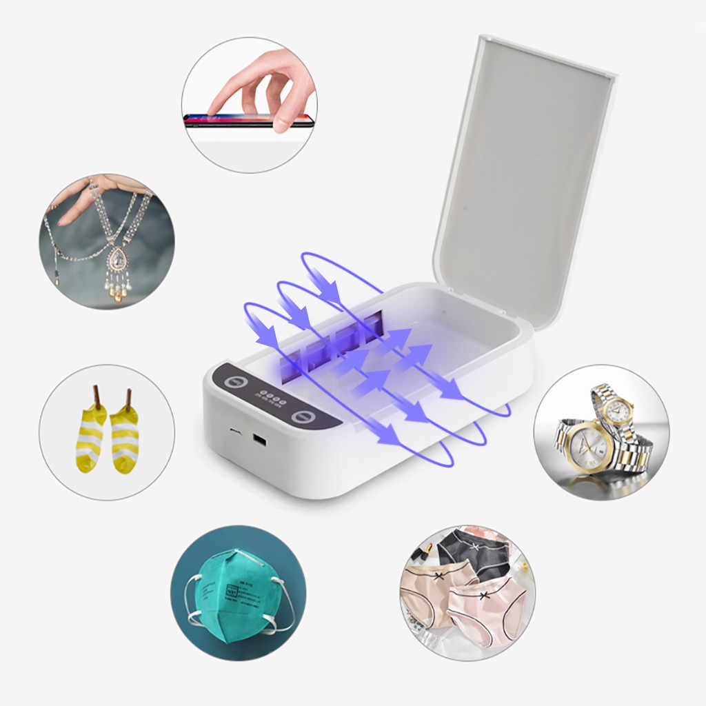 Sterilizator UVC 3 in 1, Forever, pentru obiecte mici, mufa USB