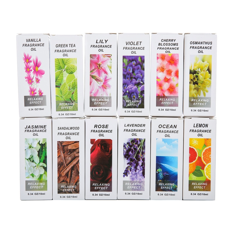Set 12 uleiuri aromaterapie, 12 x 10 ml