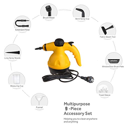 Aparat de curatat cu aburi Steam Cleaner + Accesorii