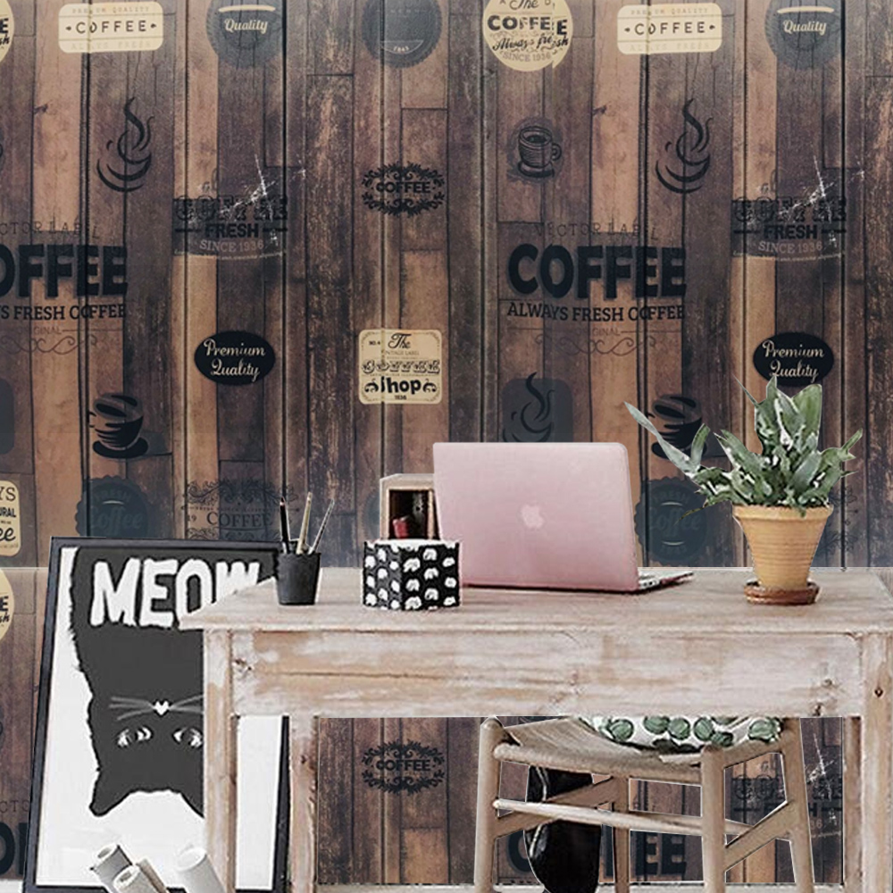 Tapet autoadeziv Coffee, 77 x 70 cm, spuma moale 3D