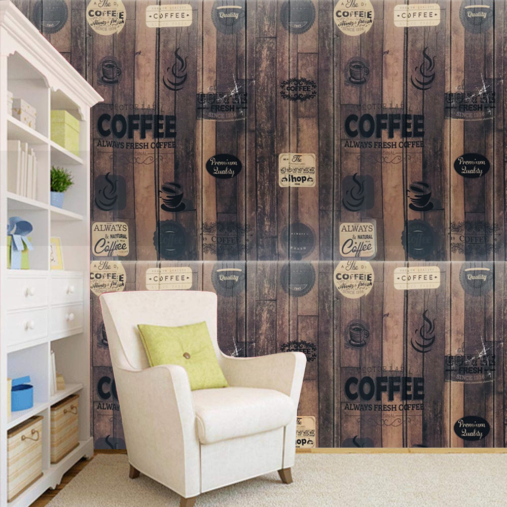 Tapet autoadeziv Coffee, 77 x 70 cm, spuma moale 3D