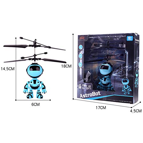 Jucarie interactiva, Robotelul zburator, Albastru