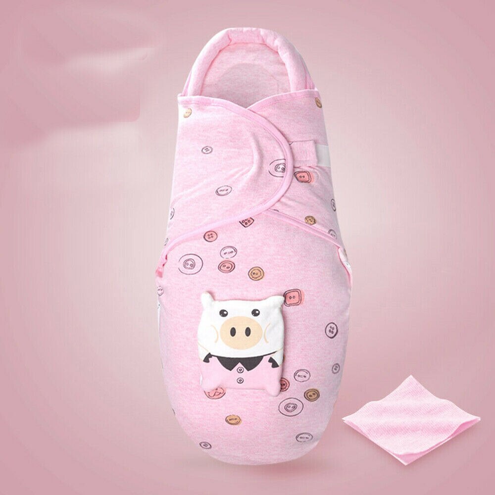 Sistem de infasare bebe, bumbac, 0-6 luni