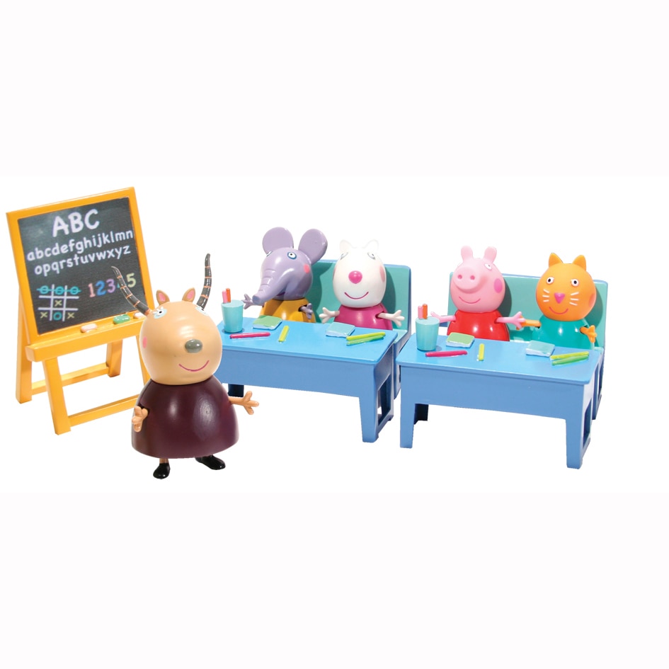 Set figurine Peppa Pig - la scoala