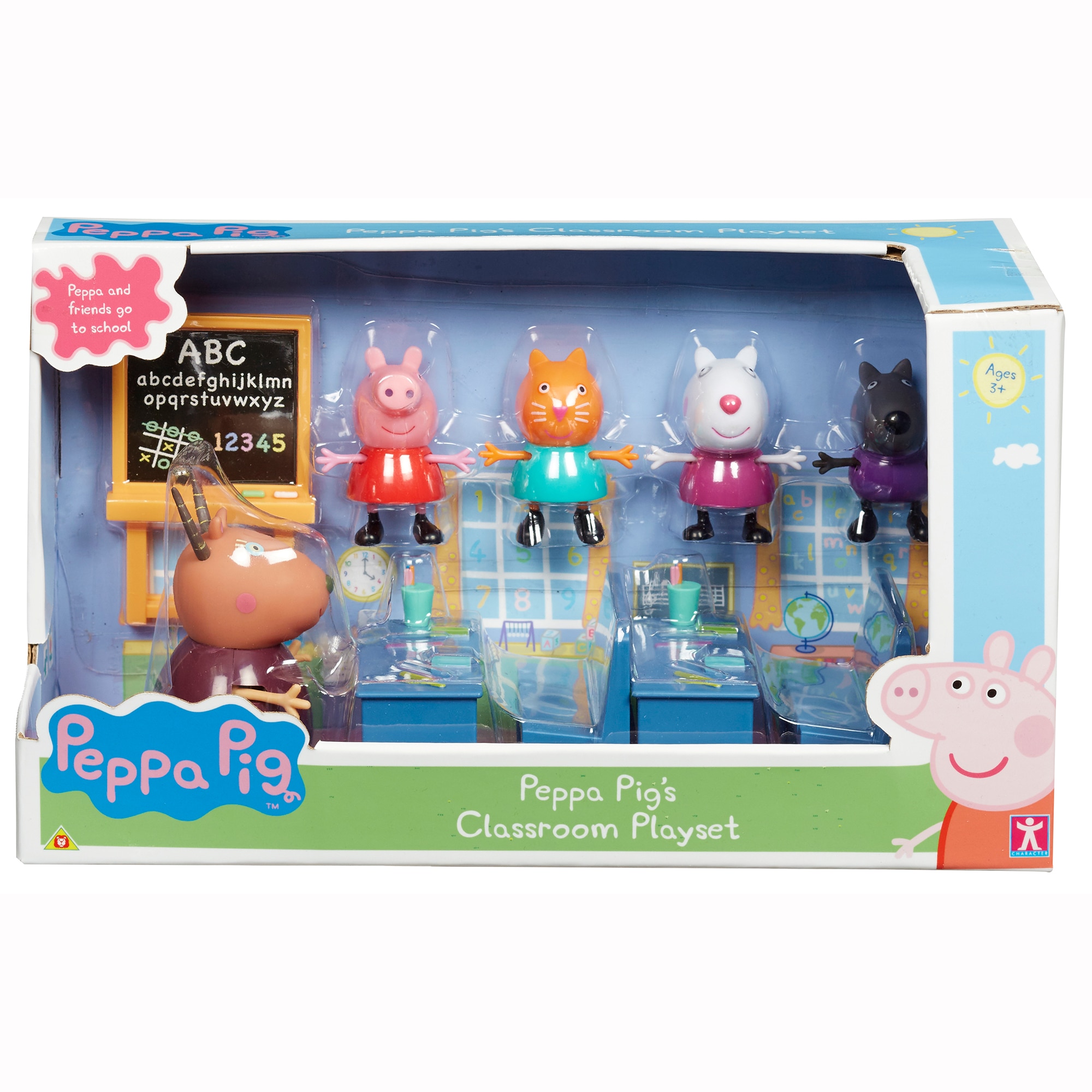 Set figurine Peppa Pig - la scoala