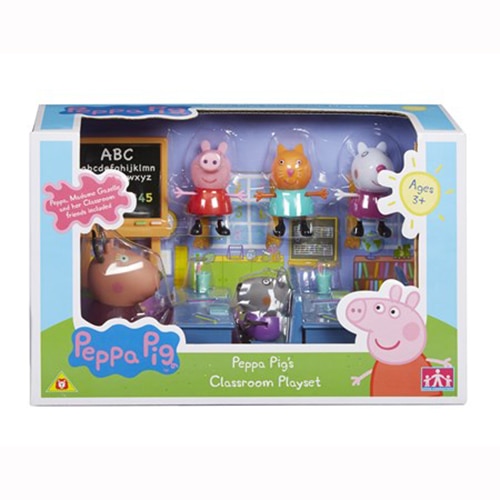 Set figurine Peppa Pig - la scoala