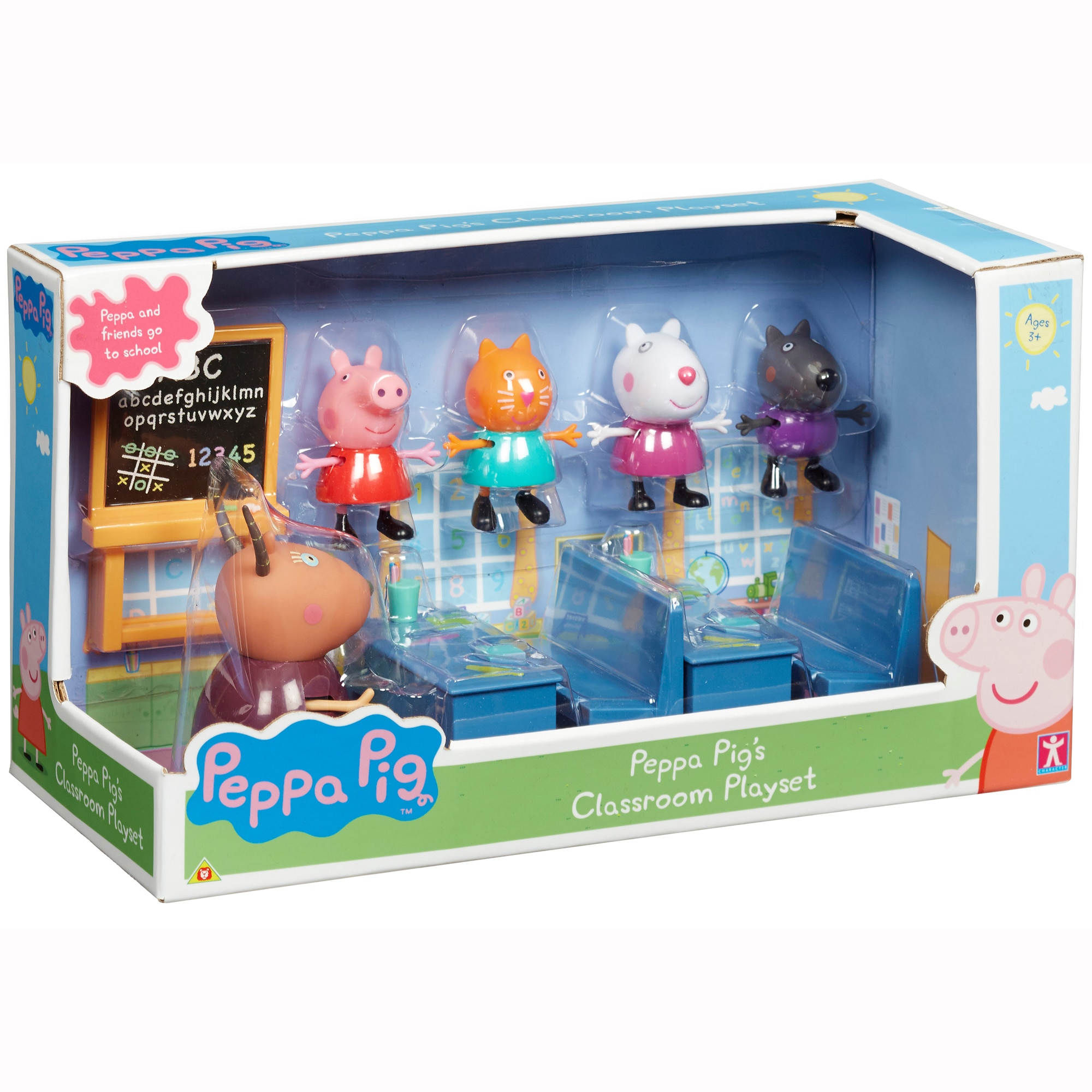 Set figurine Peppa Pig - la scoala