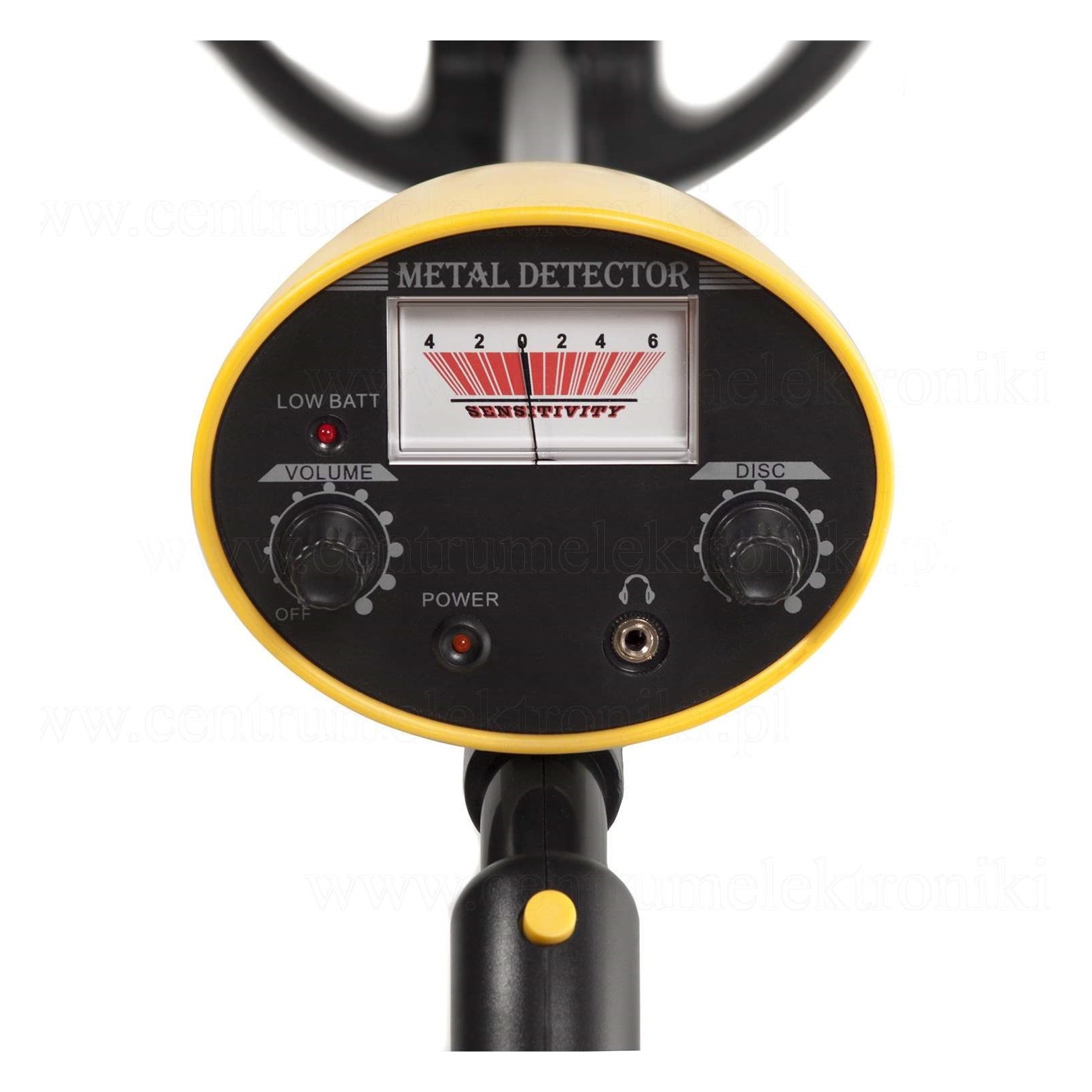 Detector de metale cu adancime 120 cm, Afisaj analogic si Semnale acustice