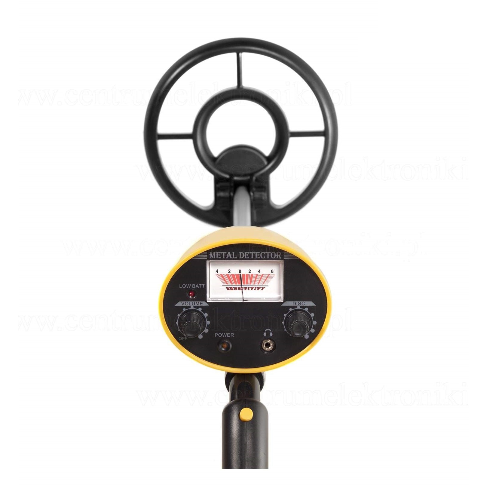 Detector de metale cu adancime 120 cm, Afisaj analogic si Semnale acustice