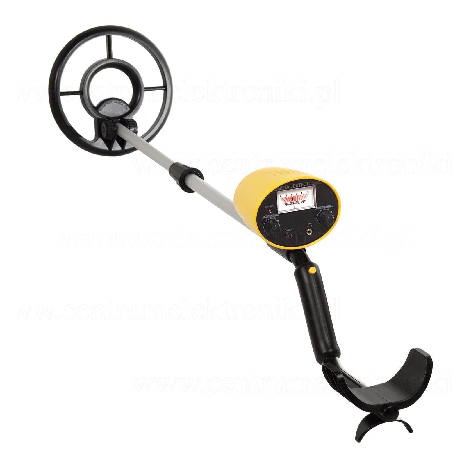 Detector de metale cu adancime 120 cm, Afisaj analogic si Semnale acustice