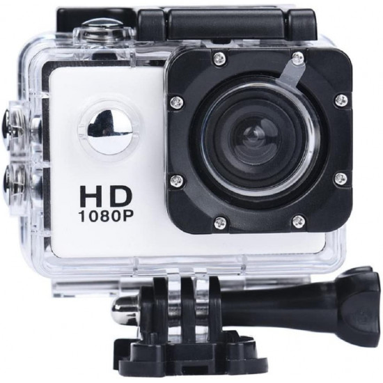 Mini camera sport de actiune, rezistenta la apa, FULL HD 1080p, iesire HDMI