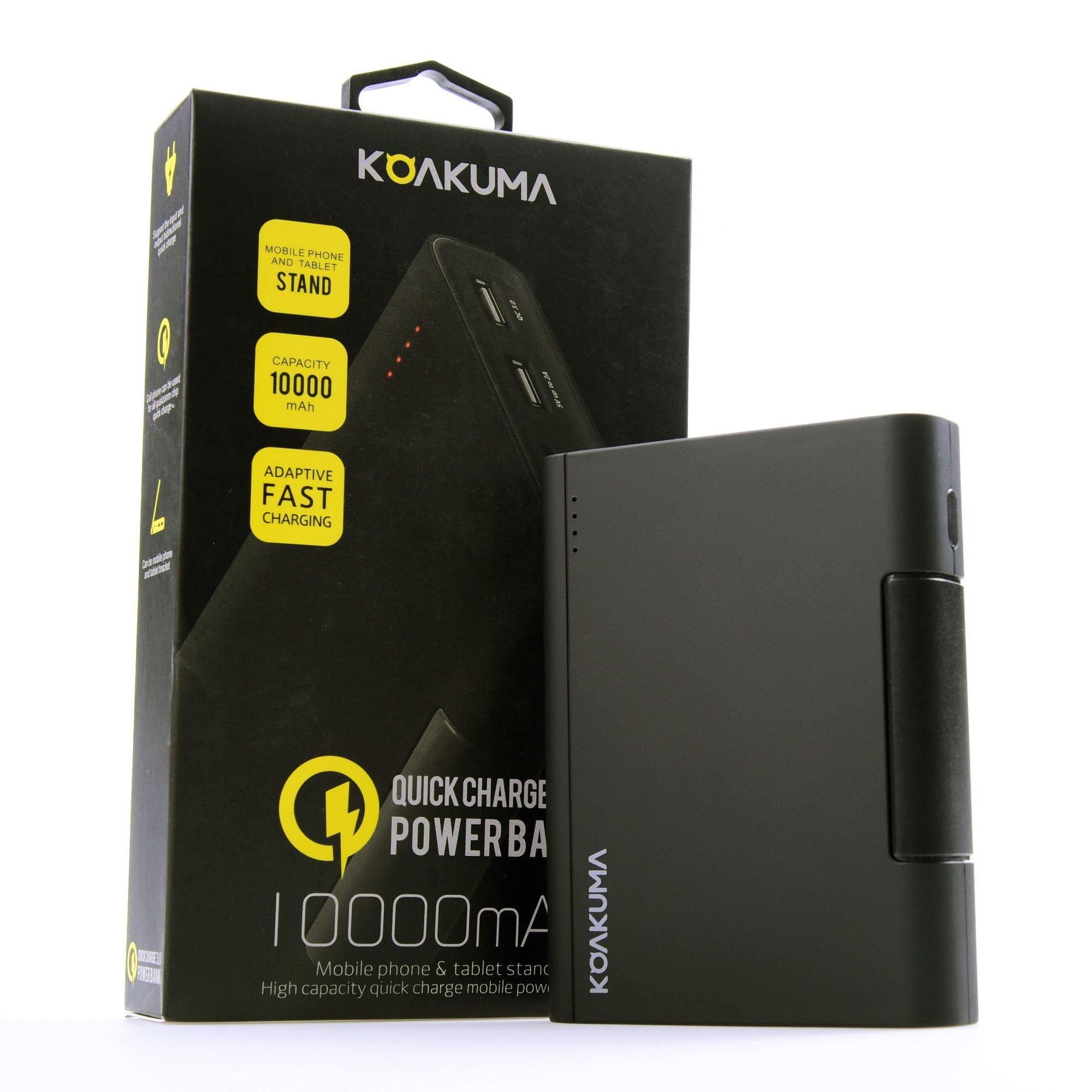 Acumulator portabil KOAKUMA X1-4, 10000 mAh, Quick Charge 3.0