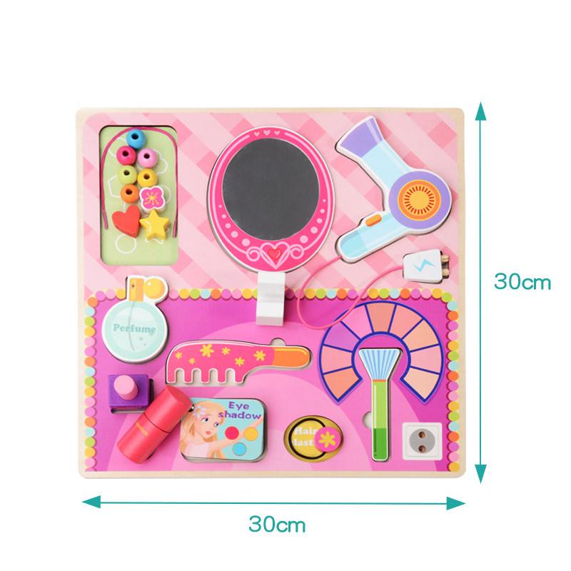 Puzzle 3D lemn: set make-up si accesorii, joc de rol