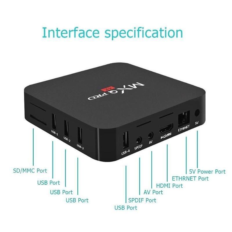 Mini PC Android Media Player MXQ PRO UltraHD 4K