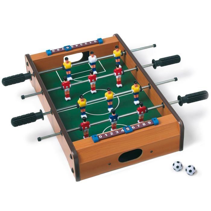 Joc fotbal de masa, Fun & Sport, lemn, 34 cm
