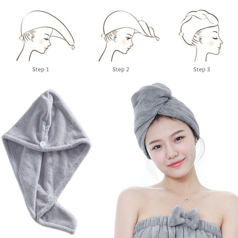 Prosop turban pentru uscarea parului