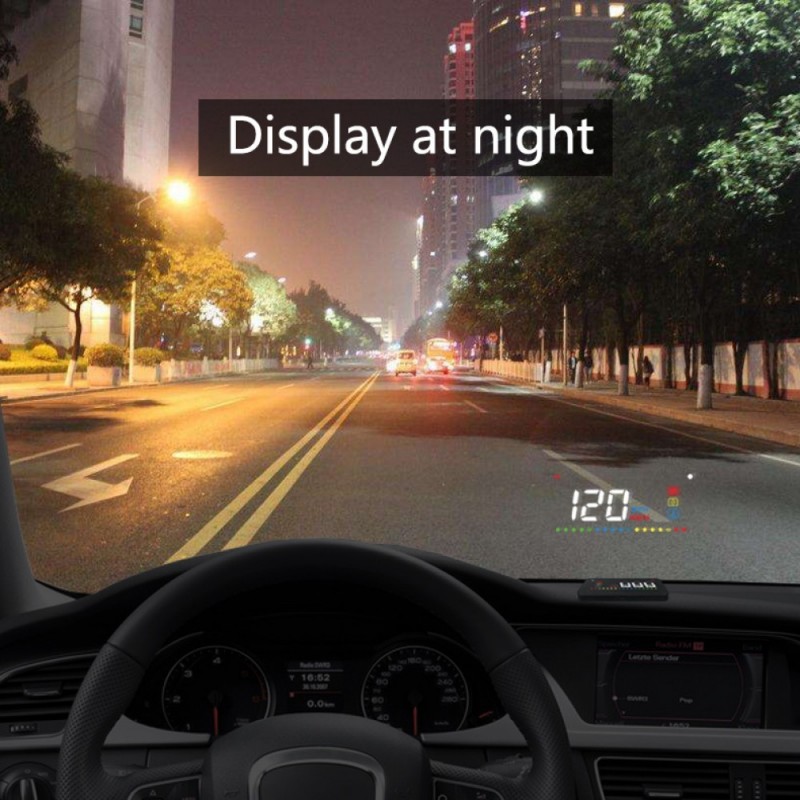 Head Up Display, proiectie afisaj bord pe parbriz, A200