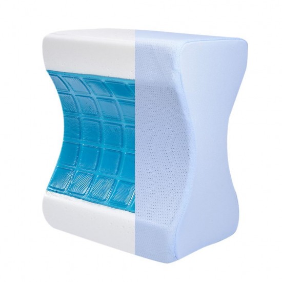 Perna ortopedica picioare, spuma cu memorie, strat exterior din gel cu efect racoritor