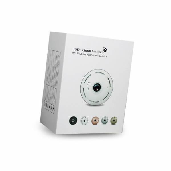 Mini camera Cloud IP Wireless: unghi 360 grade si urmarire live prin aplicatie