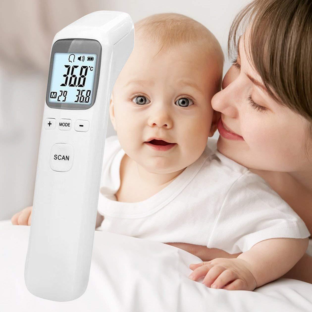 Termometru frontal noncontact + Pulsoximetru pentru deget