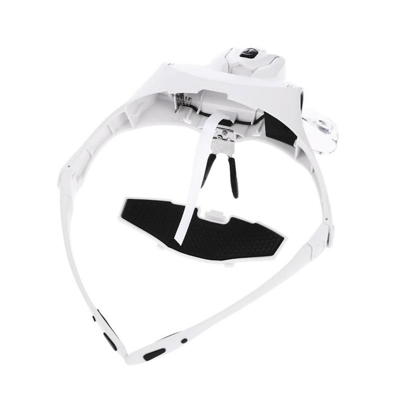 Ochelari cu lupa, reincarcabili, iluminare led, lentile interschimbabile