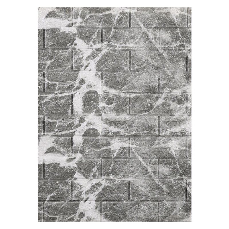 Tapet autoadeziv Marble, 77 x 70 cm, spuma moale 3D