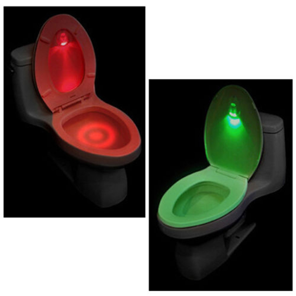 Lampa led toaleta cu senzor de lumina si senzor de miscare
