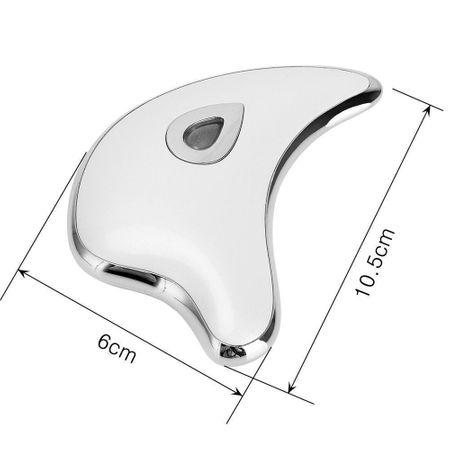 Aparat antirid pentru masaj facial cu vibratii ionice