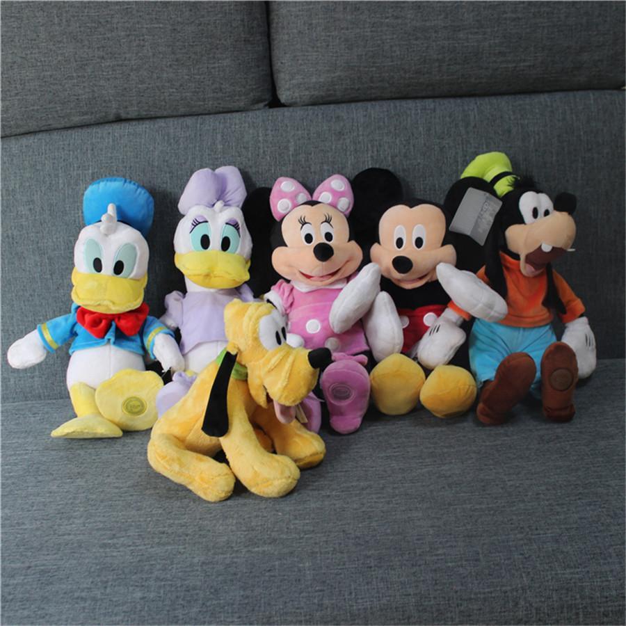 Set 6 jucarii de plus cu personaje Disney 30 cm
