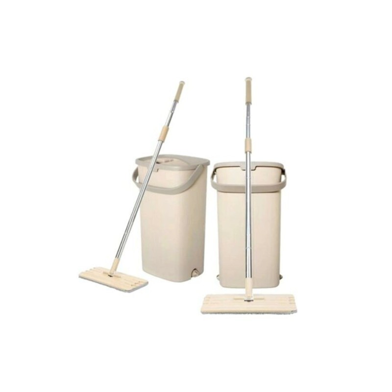 Sistem de curatare Sillgech Flat Mop, mop pliabil cu galeata