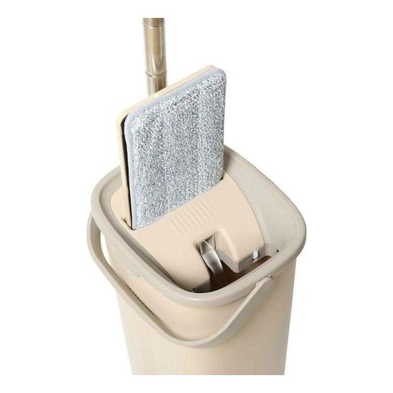 Sistem de curatare Sillgech Flat Mop, mop pliabil cu galeata