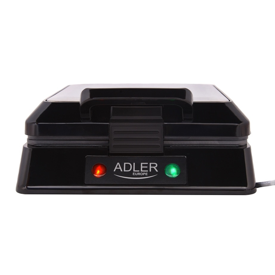 Aparat de preparat waffle / vafe ADLER AD 3036, 1500 W, inox