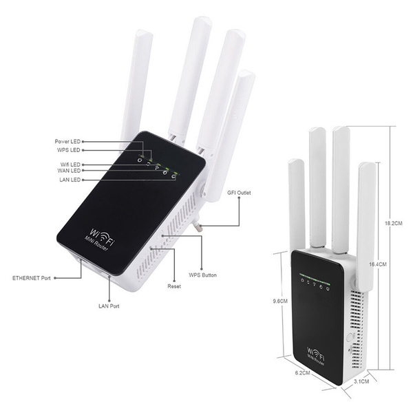 Router WiFi Repeater, Booster Extender Home 