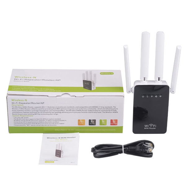 Router WiFi Repeater, Booster Extender Home 