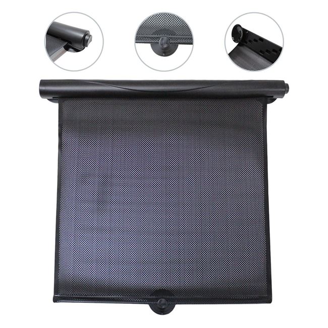 Set 2 parasolar auto, geam lateral, rola 46 x 42.5 cm