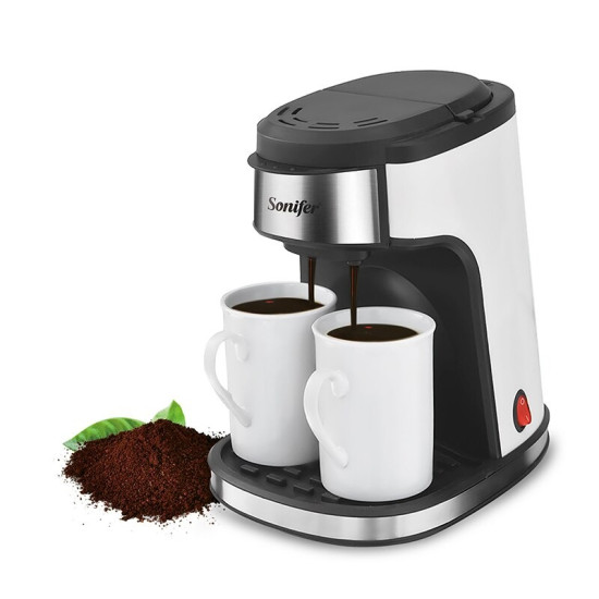 Espressor cafea, 2 cani simultan, 240 ml 