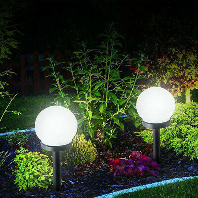 Set 2 x lampa solara, H 34 cm, senzor de lumina
