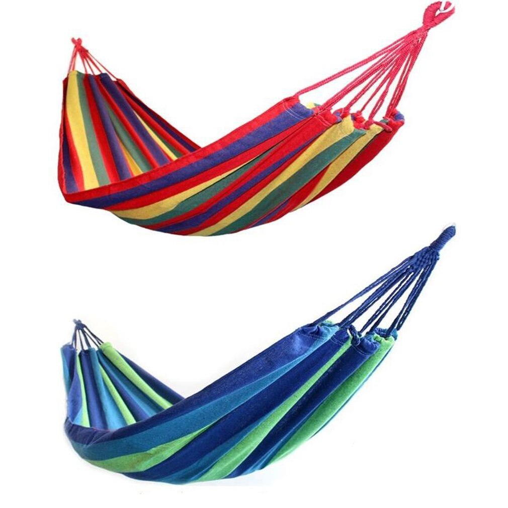 Hamac multicolor din bumbac, 180 x 80 cm