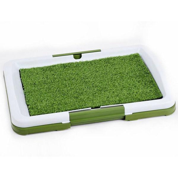 Toaleta cu iarba artificiala pentru animale