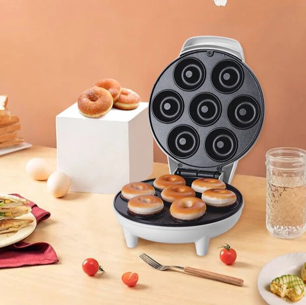 Aparat electric pentru 7 gogosi, Donut Maker