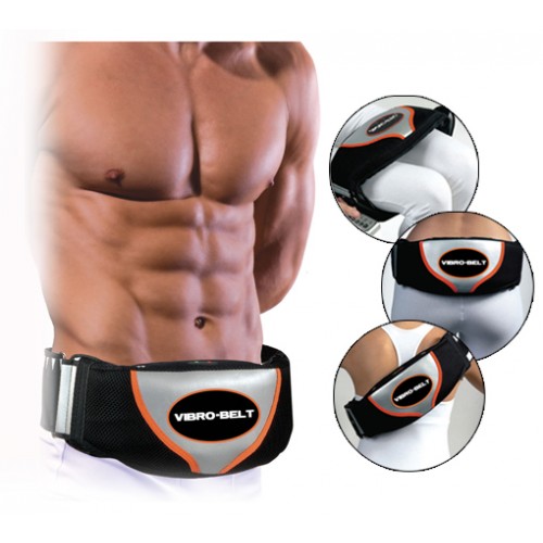Centura Vibro Shape 2 in 1 pentru slabit cu efect sauna si masaj