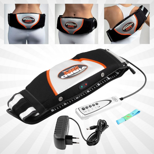 Centura Vibro Shape 2 in 1 pentru slabit cu efect sauna si masaj