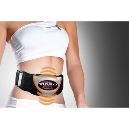 Centura Vibro Shape 2 in 1 pentru slabit cu efect sauna si masaj