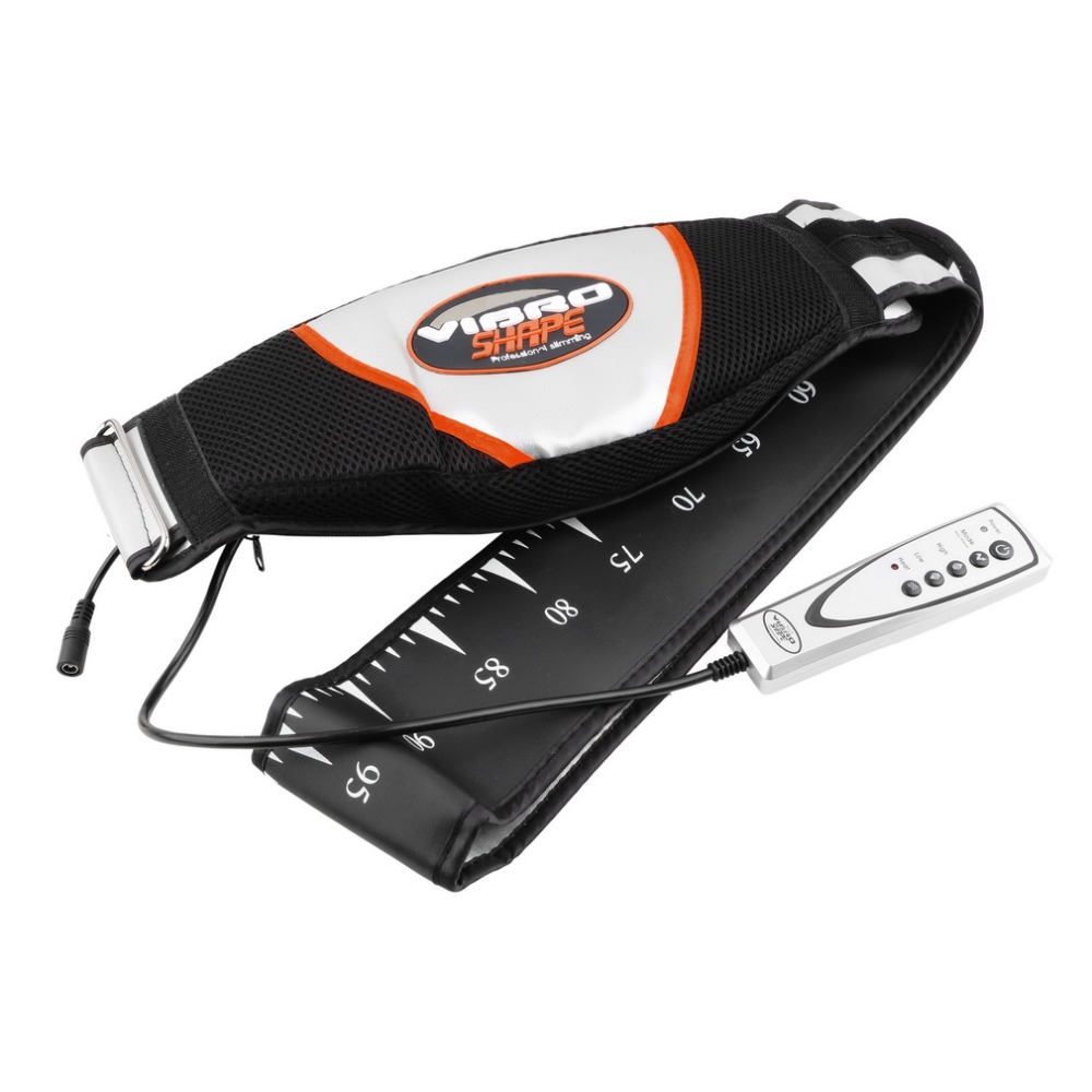 Centura Vibro Shape 2 in 1 pentru slabit cu efect sauna si masaj