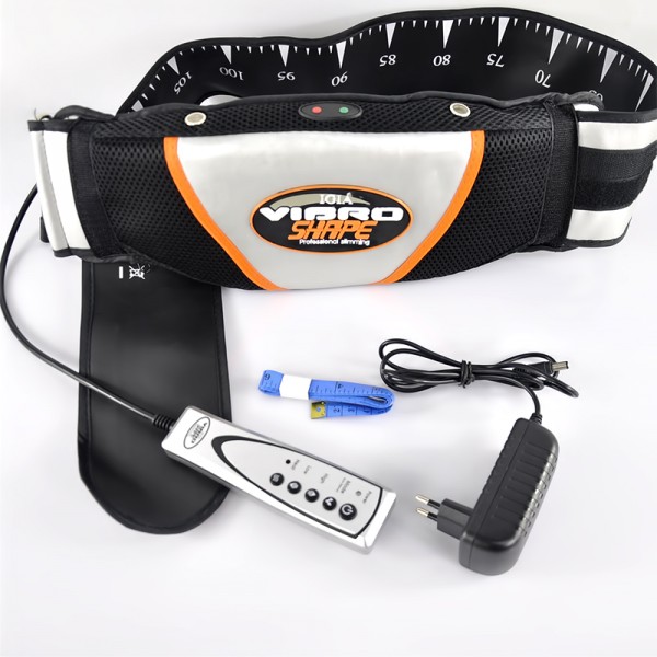 Centura Vibro Shape 2 in 1 pentru slabit cu efect sauna si masaj