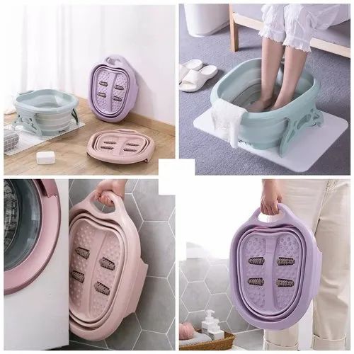 Cadita pliabila pentru pedichiura, Foot Spa, Bleu