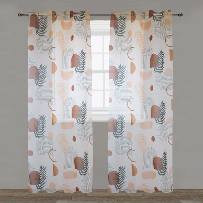 Set 2 x perdea decorativa, 140x260 cm, Boho Rainbow