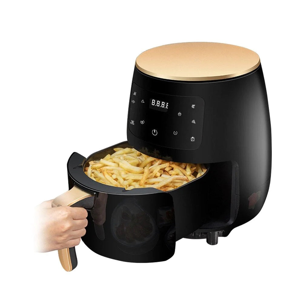 Friteuza cu aer cald, Air Fryer, 2400 W, 6L, LCD Touch control