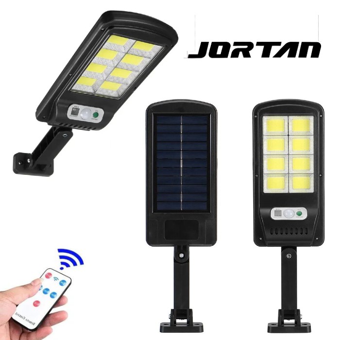 Set 3 x Lampa solara 160 LED, 8 celule, JORTAN