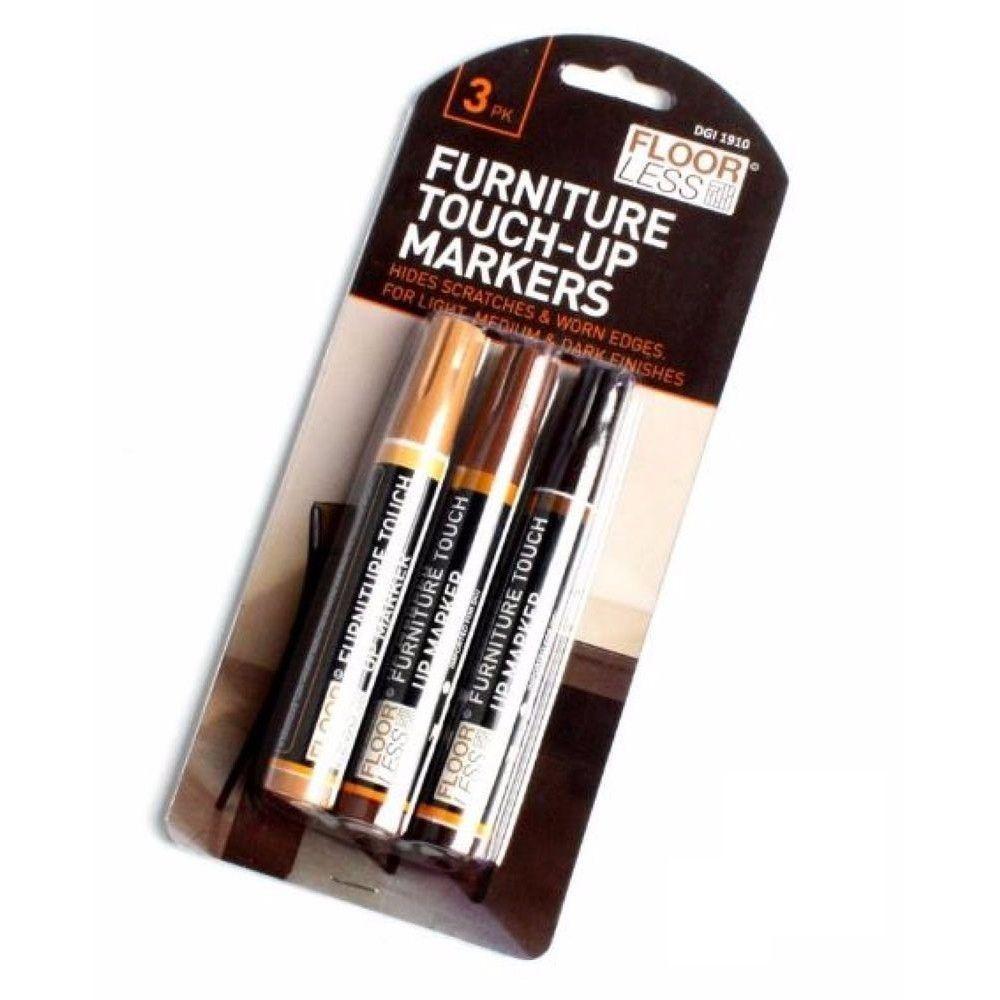 Set 9 x Marker corector pentru mobila, 3 culori